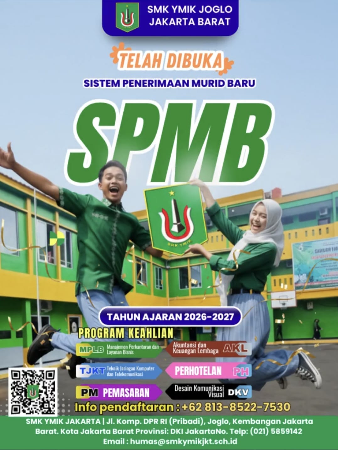 Sistem Penerimaan Murid Baru Dibuka